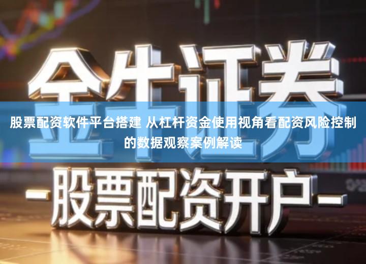 股票配资软件平台搭建 从杠杆资金使用视角看配资风险控制的数据观察案例解读
