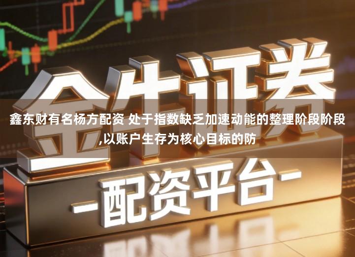 鑫东财有名杨方配资 处于指数缺乏加速动能的整理阶段阶段,以账户生存为核心目标的防